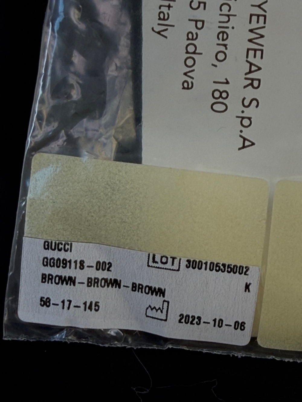 Gucci Brown Square Sunglasses NWT With Black Case - Picture 12 of 12